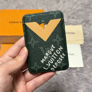 [풀구성] 루이비통 이클립스 헤리티지 맥세이프 마그네틱 카드지갑 그린