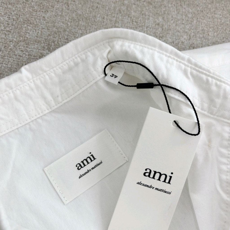 아미 하트로고 옥스포드 셔츠 이미지