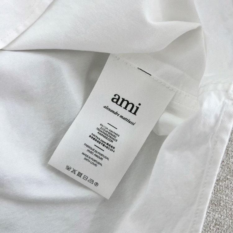 아미 하트로고 옥스포드 셔츠 이미지