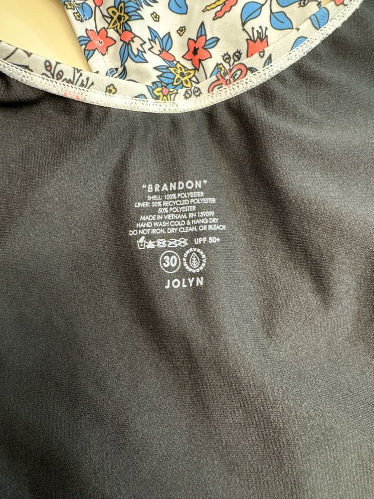 졸린 플로럴 원피스 수영복 30--4