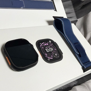 애플워치 울트라3 49mm 티타늄 블랙 트레일루프 s/m