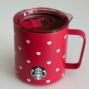 스타벅스 SS 하트풀 미르 캠프컵 텀블러 355ml
