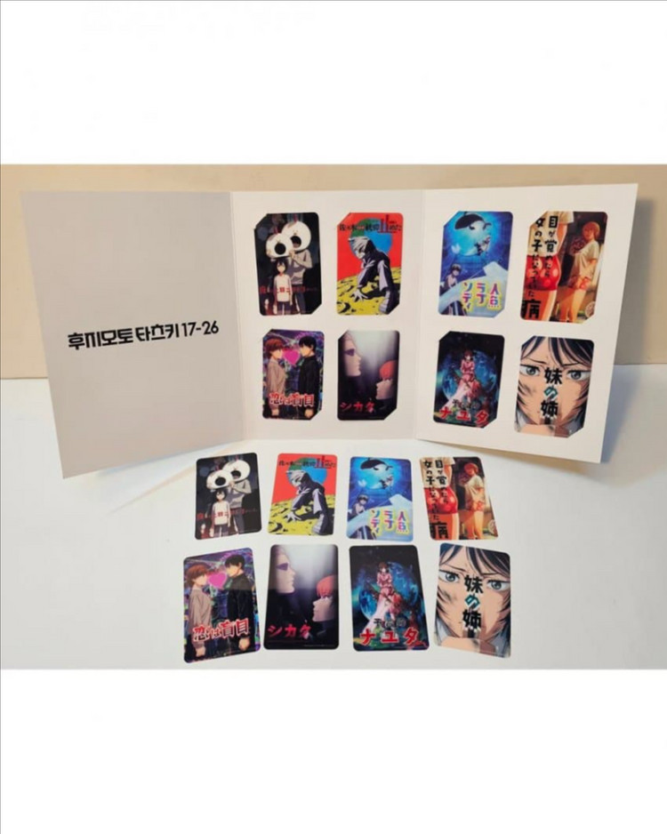 후지모토 타츠키 굿즈 패키지 포토카드 특전 포스터 체인소맨 룩백--1