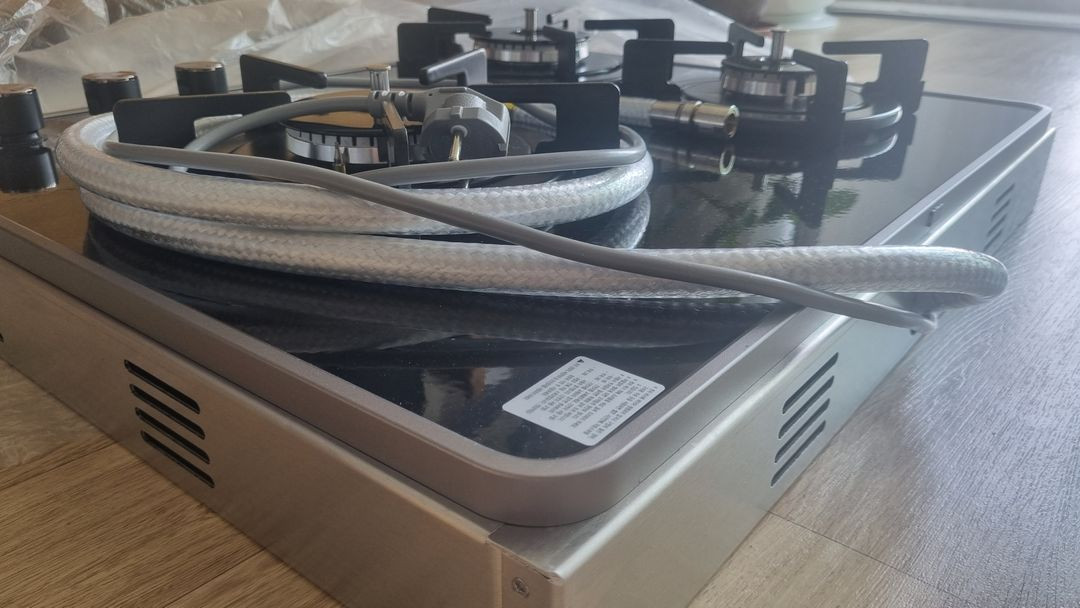 나비엔매직 3구 빌트인 가스레인지 +전용 스탠드(거치대) 이미지