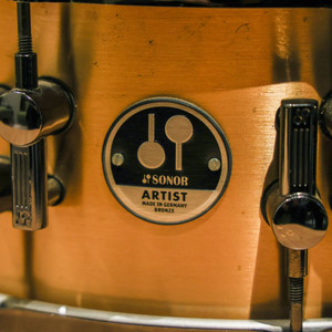 SONOR 아티스트 브론즈 블랙 14x6 스네어 이미지
