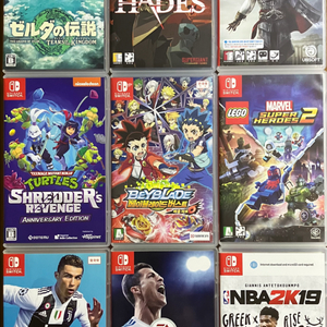 닌텐도 스위치 게임 칩 35개