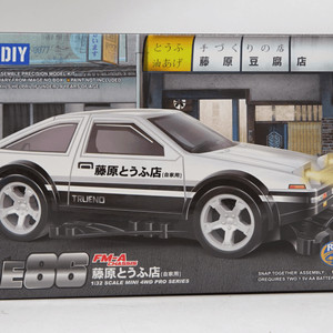 도요타 AE86 타쿠미 4WD 미니카 LED포함 이니셜D 고전 타미야