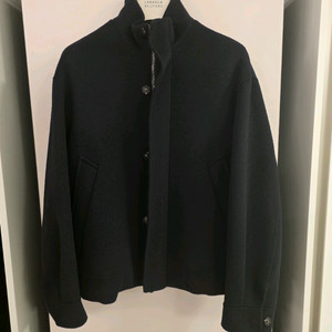 타임옴므 캐시미어 하이넥 집업 자켓 이미지