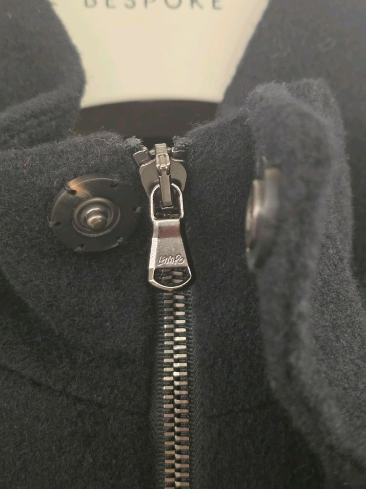 타임옴므 캐시미어 하이넥 집업 자켓 이미지