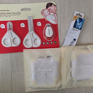 아기용품, 유아용품 (퍼펙션 손톱깎기 & 마이크로라이프 & 클레이샵 헹굼 타올)