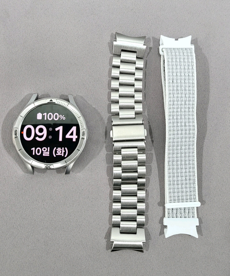 갤럭시 워치7 44mm 32GB 실버 (자가유통용,블루투스 모델)--4