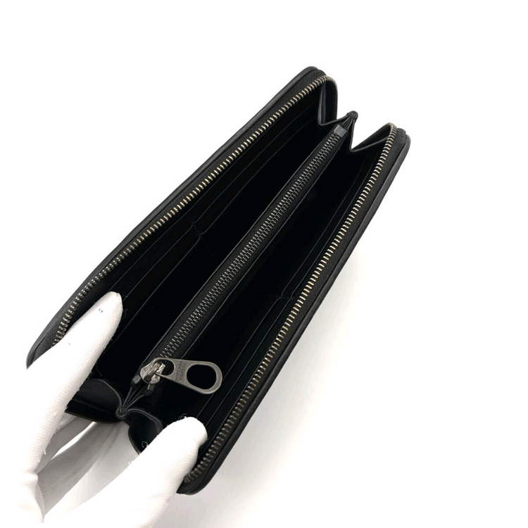 보테가베네타 인트레치아토 장지갑 <블랙>--5