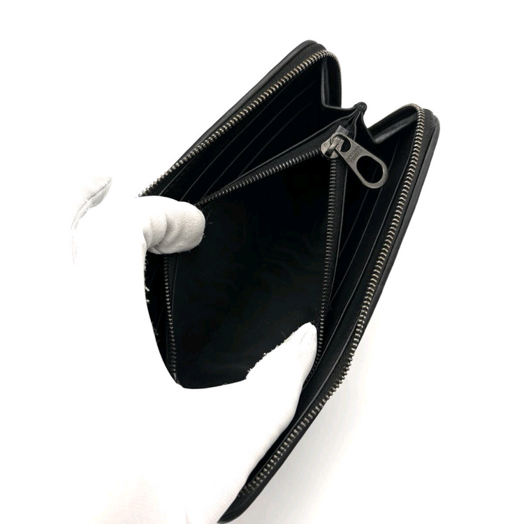 보테가베네타 인트레치아토 장지갑 <블랙>--6