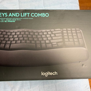 (미개봉)로지텍 웨이브 키보드 마우스 콤보