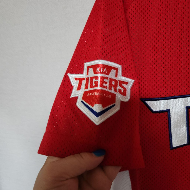 새옷 기아타이거즈 마제스틱 노마킹 유니폼 원정 100 이미지