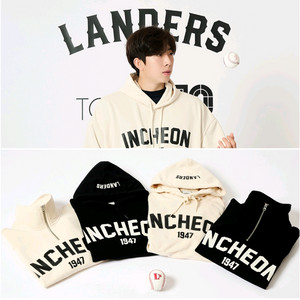 탑텐 랜더스 후드티