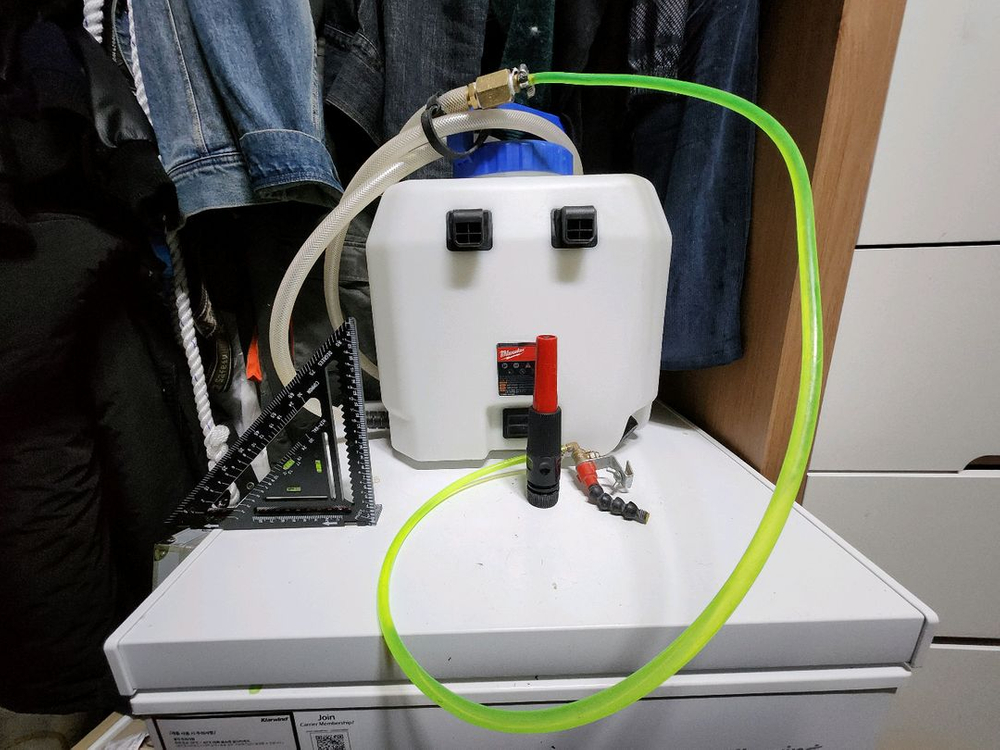 밀워키 스위치탱크(물탱크) 세트 판매 이미지