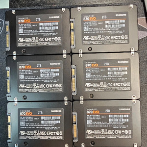 삼성 870 evo 2TB SSD (개당가격)