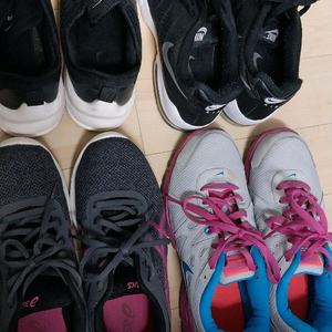 여아 여성 240호 운동화 나이키 아식스 일괄택포