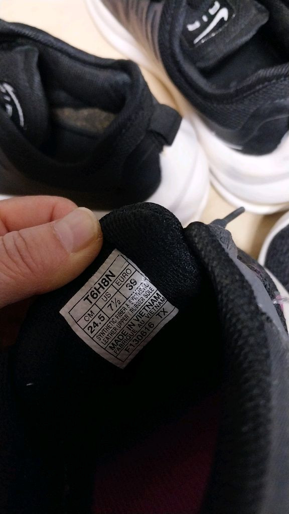 여아 여성 240호 운동화 나이키 아식스 일괄택포--6