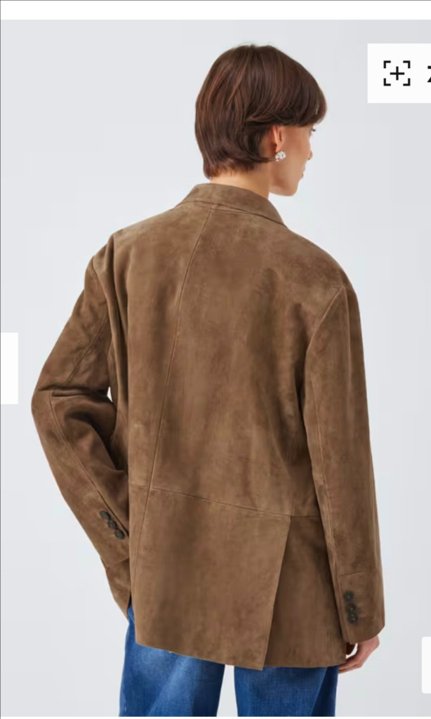 Max Mara Weekend 롤란다 스웨이드 자켓 S, 최상급. 정품--1