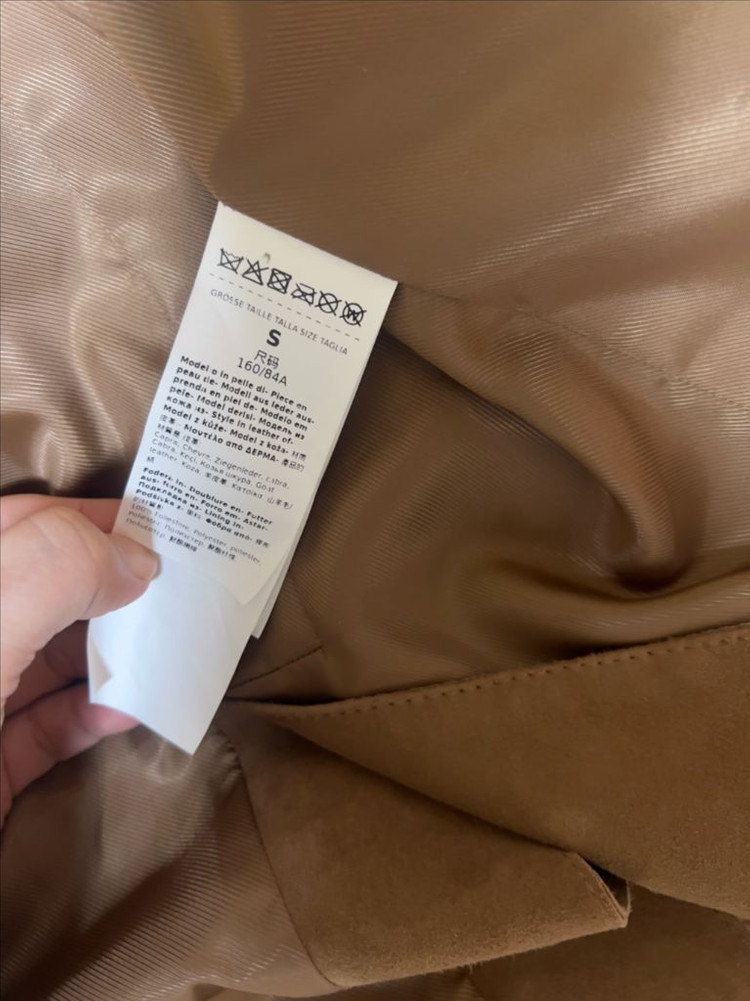 Max Mara Weekend 롤란다 스웨이드 자켓 S, 최상급. 정품--5