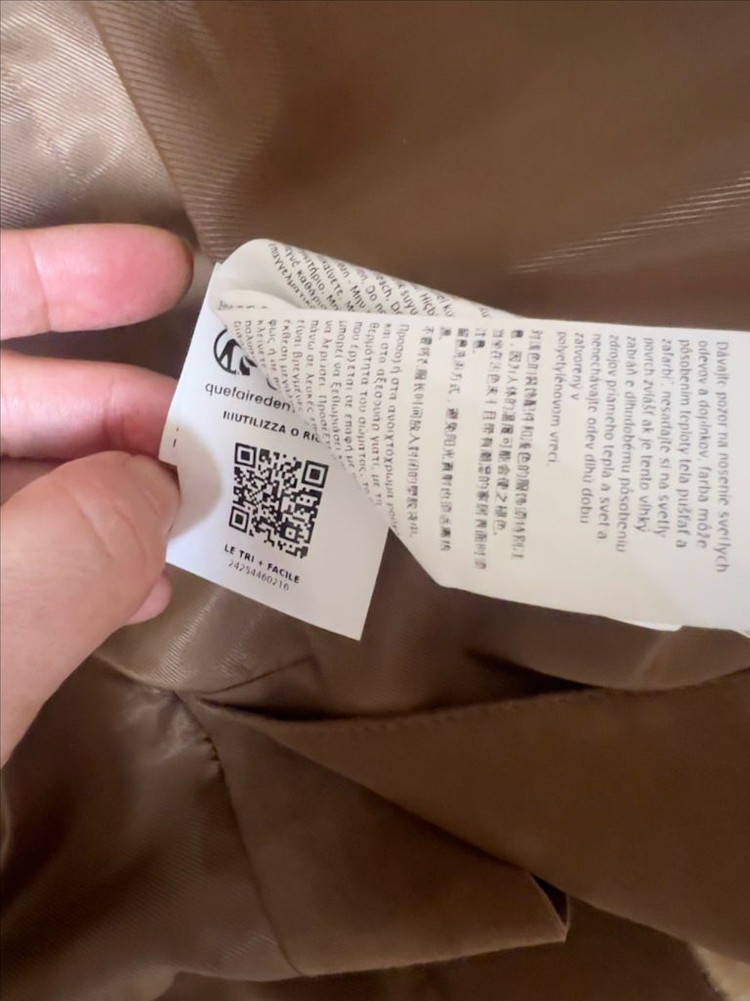 Max Mara Weekend 롤란다 스웨이드 자켓 S, 최상급. 정품--6