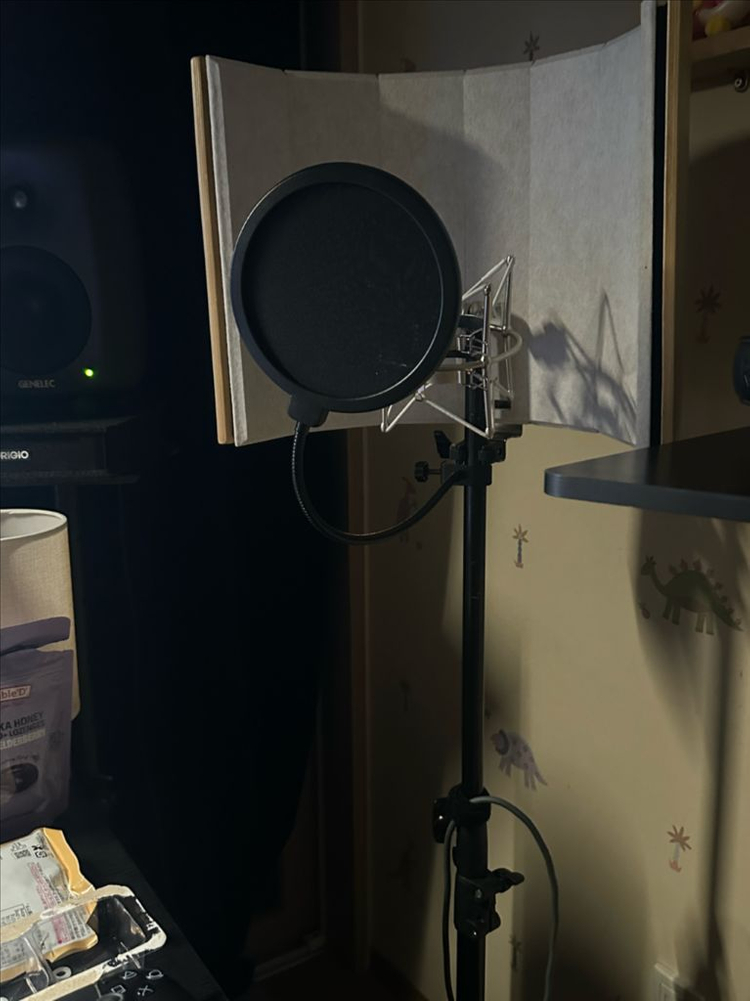 WA47 풀박과 소리지오 마이크 거치대, 리플렉션 필터 팝니다 이미지