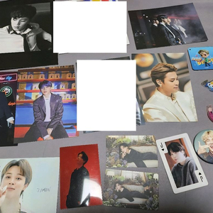 방탄소년단 bts 지민 정국 포토카드 포카 사진 등 이미지