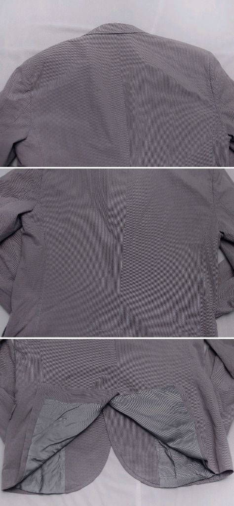 아르마니 코튼 스트라이프 블레이저 자켓 38R 95+ 이미지