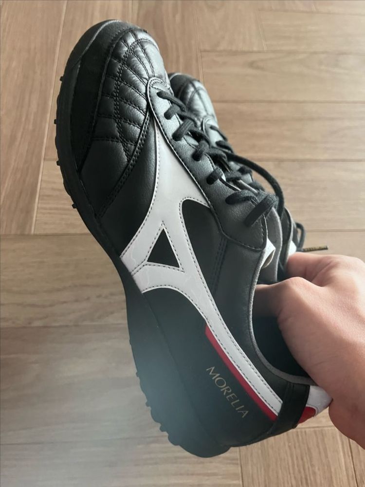 미즈노 모렐리아 살라 제팬 풋살화 TF 검흰 250 새상품 판매 이미지