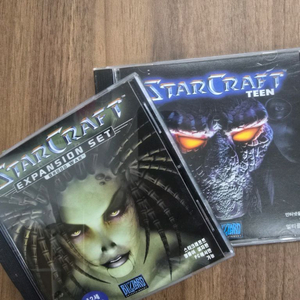 스타크래프트 cd 팝니다(오리지널+블루드워) 이미지