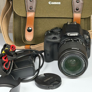 캐논 100D 블랙 DSLR 카메라