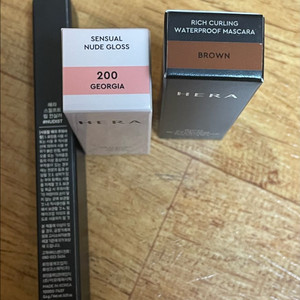 헤라 센슈얼 누드 글로스 조지아(브라운 마스카라,립펜슬 새상품 포함)