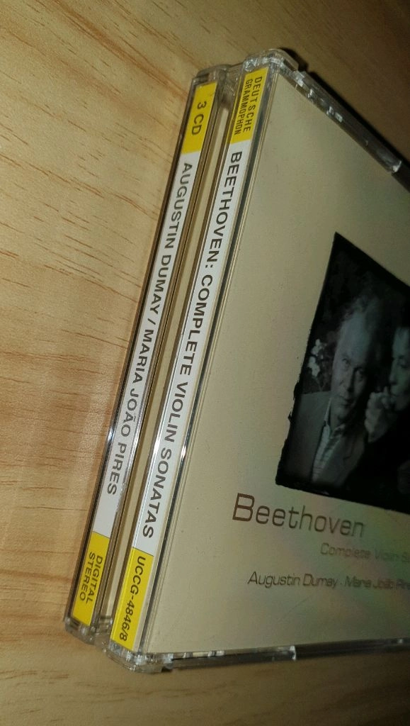 뒤메이, 조앙 피레스 - 베토벤 바이올린 소나타 전곡 SHM-CD 세트 이미지