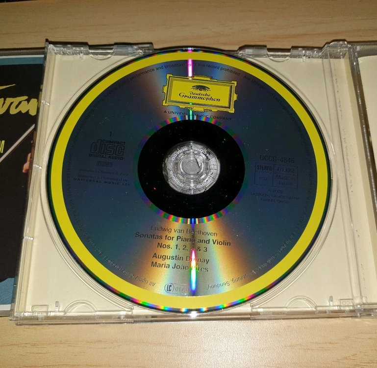 뒤메이, 조앙 피레스 - 베토벤 바이올린 소나타 전곡 SHM-CD 세트 이미지