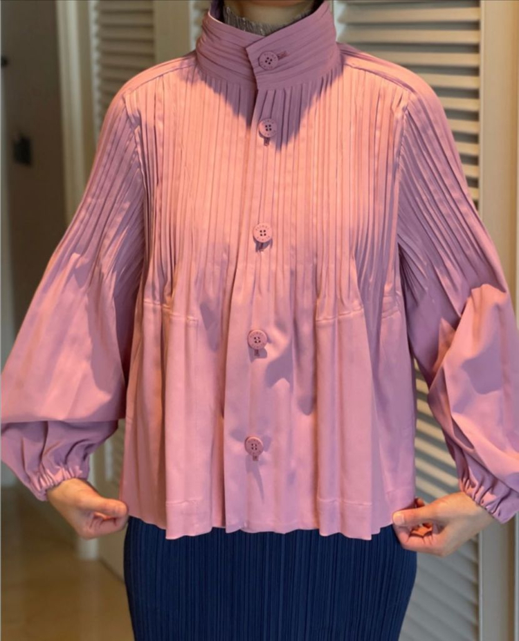 플리츠플리즈 9월 스무스코트 로즈핑크 3사이즈--1