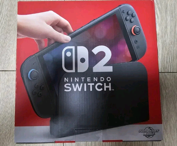 미개봉]닌텐도 스위치2 마리오 미개봉 + 포코피아 칩 판매해요--1