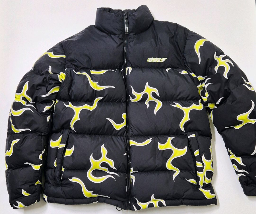 (XL/105) 골프왕 19fw 플레임 패딩 golfwang 우모복 이미지