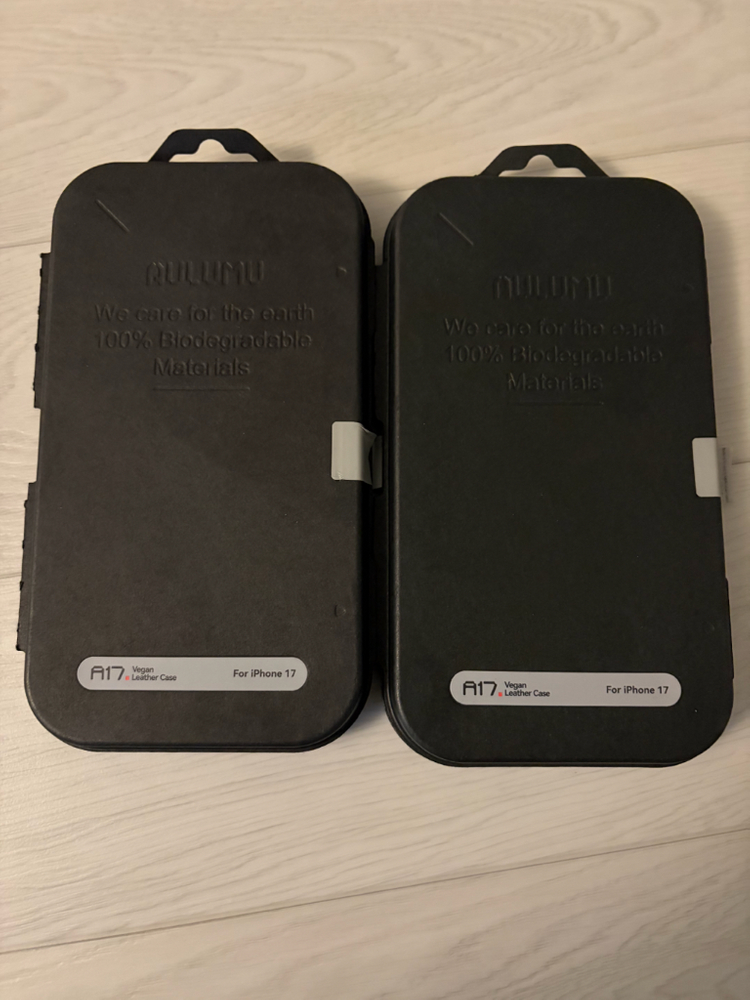 아이폰17 올루무 케이스 화이트,블랙--2