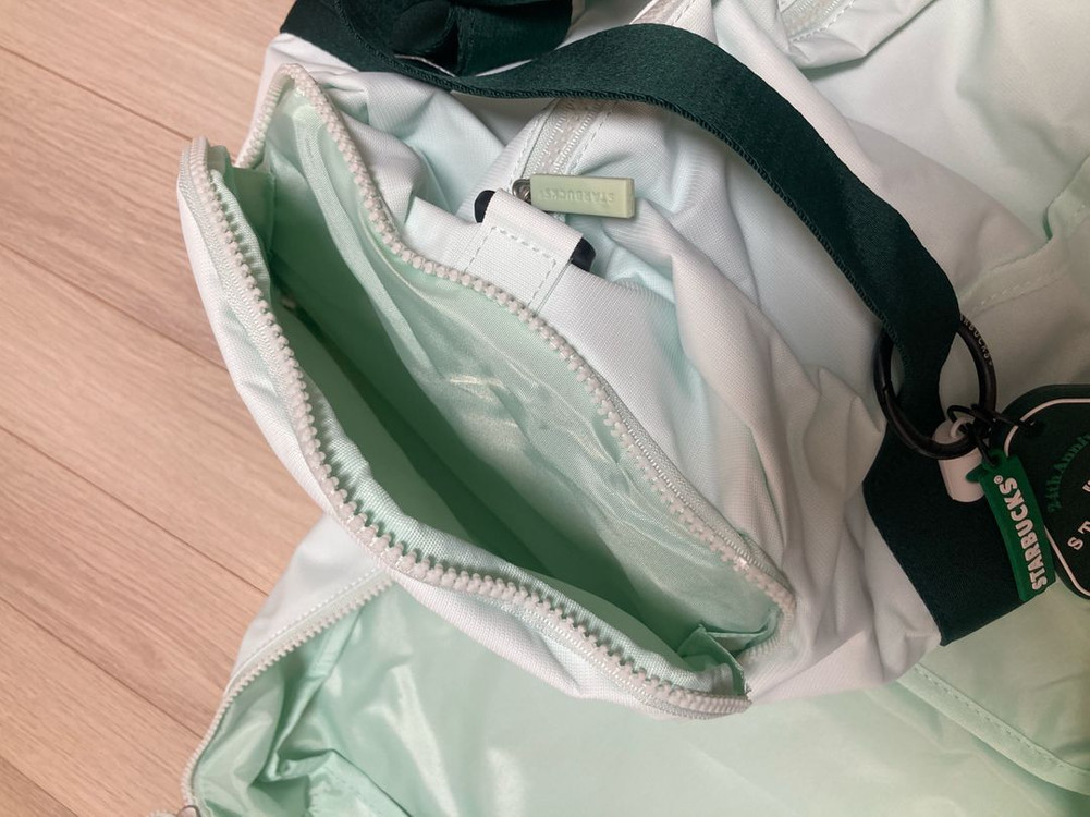 스타벅스 코리아 24주년 파트너 한정 선물 보스턴백 가방--4