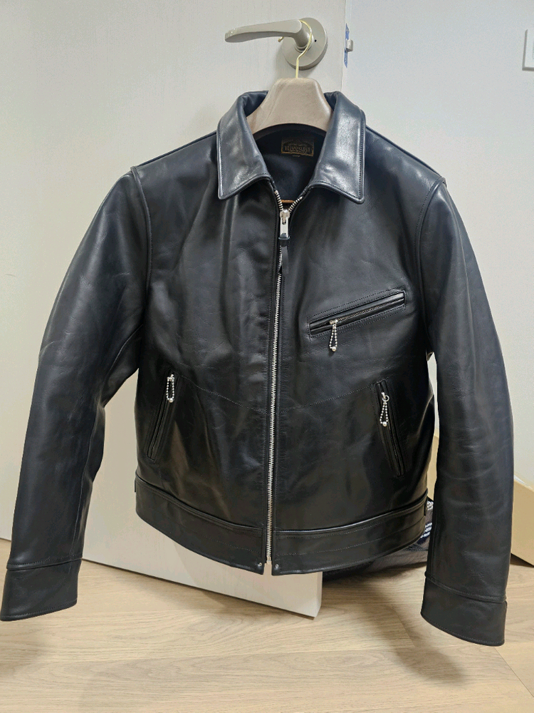 가죽 라이더 자켓--4