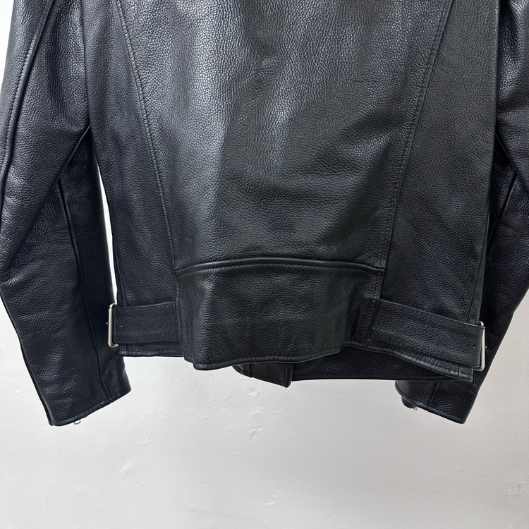 비바스튜디오 소가죽 라이더 자켓 여성 L사이즈 J33--6