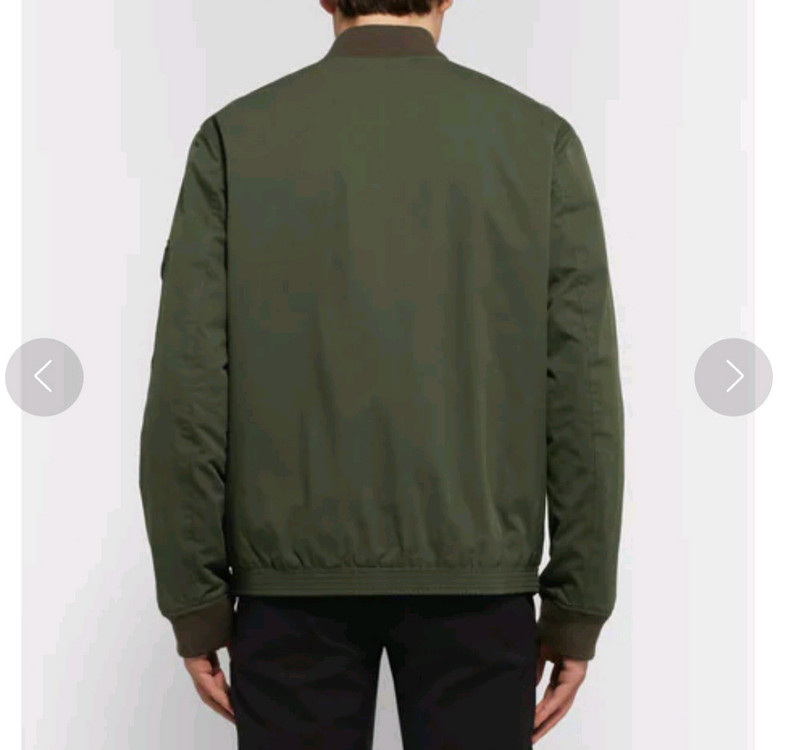 띠어리 남성 붐버 자켓--5