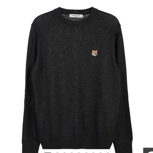 메종키츠네 폭스헤드패치 니트 m 이미지