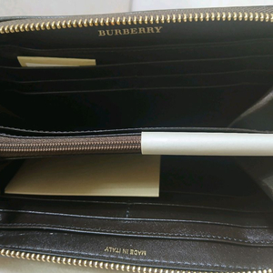 버버리체크장지갑