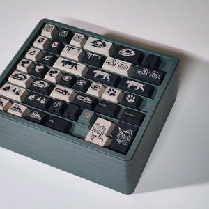 Silent Forest R1 도미키 커스텀 키보드 키캡