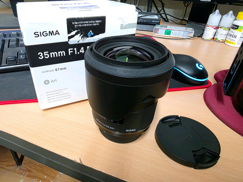 시그마 35mm F1.4 DG / 니콘 F마운트--1
