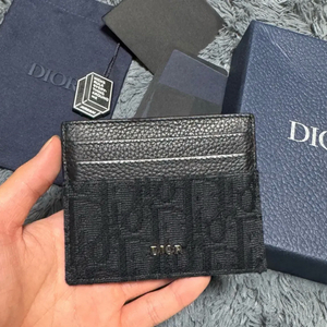 디올 오블리크 카드집갑 블랙 새상품 풀박 정품