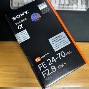 소니 SEL2470GM2 금계륵 FE24-70GM2 소니 2470 24-70 2470GM 미개봉